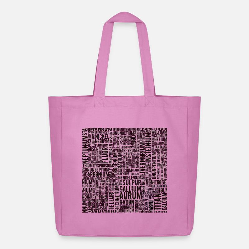 Chemische Elemente... - Midweight recycelter Stoffbeutel von Stanley/Stella - Pink