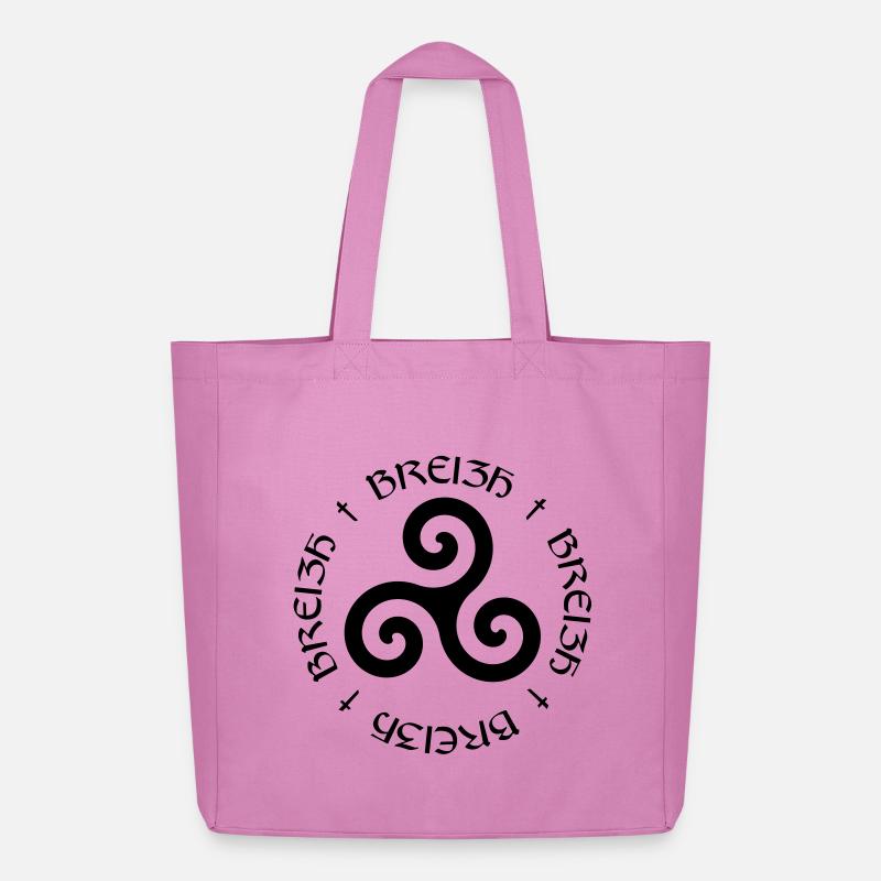 Bretagne ! - Midweight recycelter Stoffbeutel von Stanley/Stella - Pink