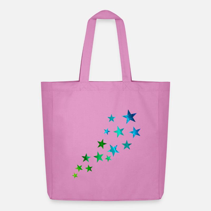 Sternschnuppe - Midweight recycelter Stoffbeutel von Stanley/Stella - Pink