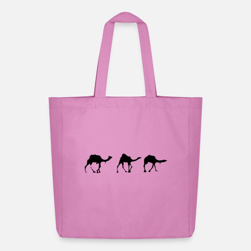 Kamele - Midweight recycelter Stoffbeutel von Stanley/Stella - Pink