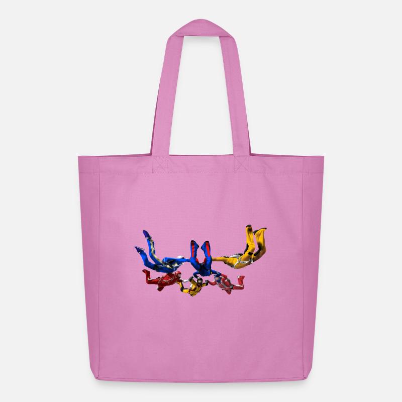 skydivers - Midweight recycelter Stoffbeutel von Stanley/Stella - Pink