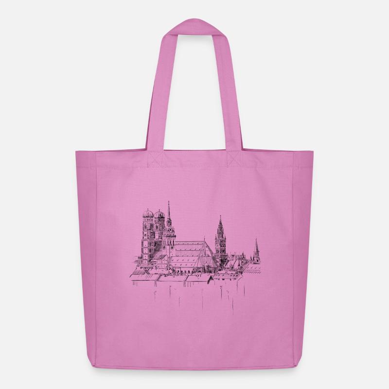 München - Midweight recycelter Stoffbeutel von Stanley/Stella - Pink