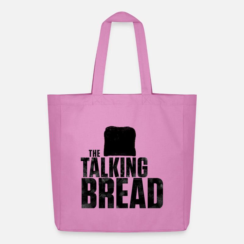 the talking bread total black - Midweight recycelter Stoffbeutel von Stanley/Stella - Pink