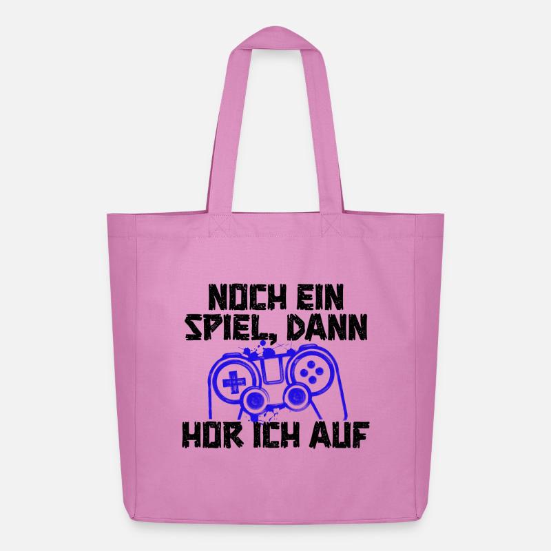 Controller Spieler Zocker Games Spieler Nerd - Midweight recycelter Stoffbeutel von Stanley/Stella - Pink
