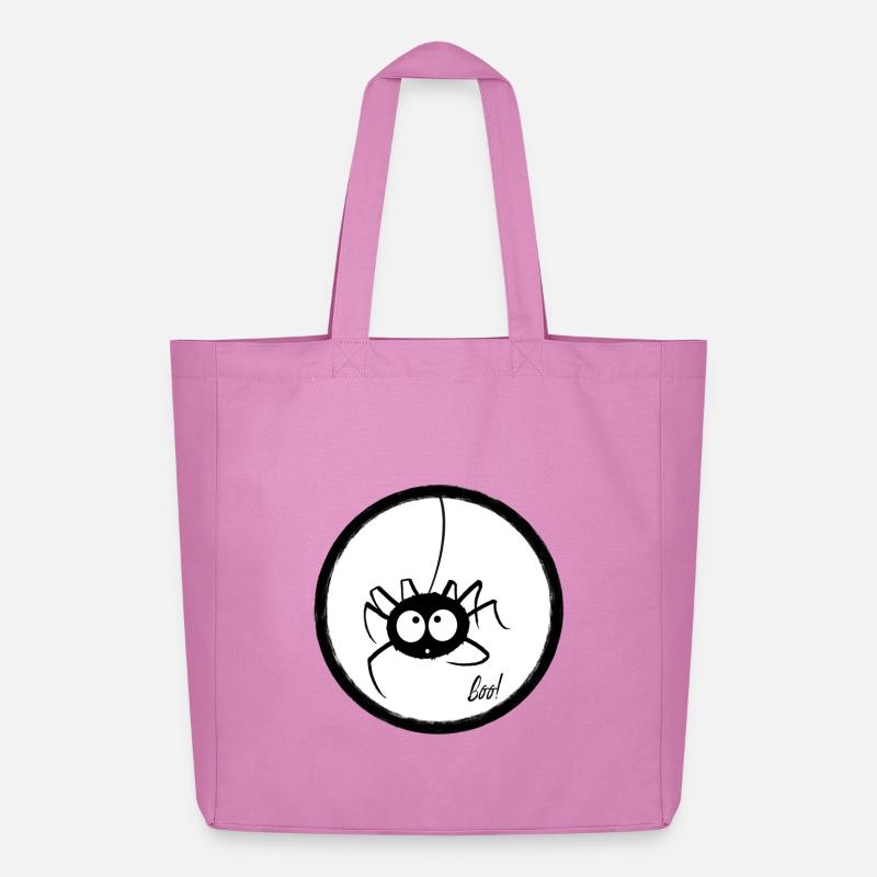 Süße Spinne - Midweight recycelter Stoffbeutel von Stanley/Stella - Pink