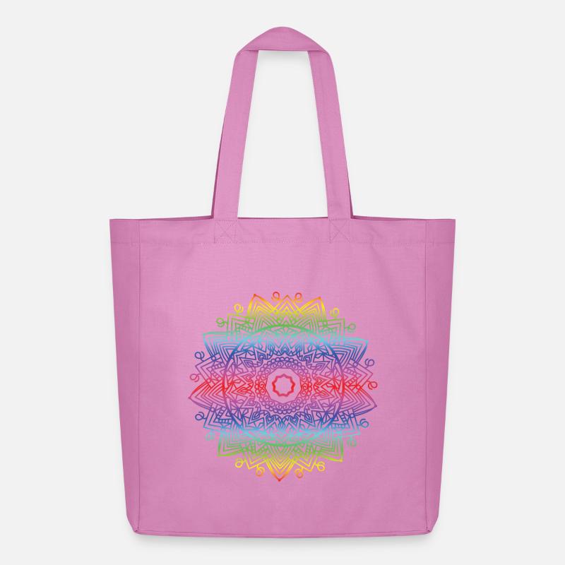 Mandala - Midweight recycelter Stoffbeutel von Stanley/Stella - Pink