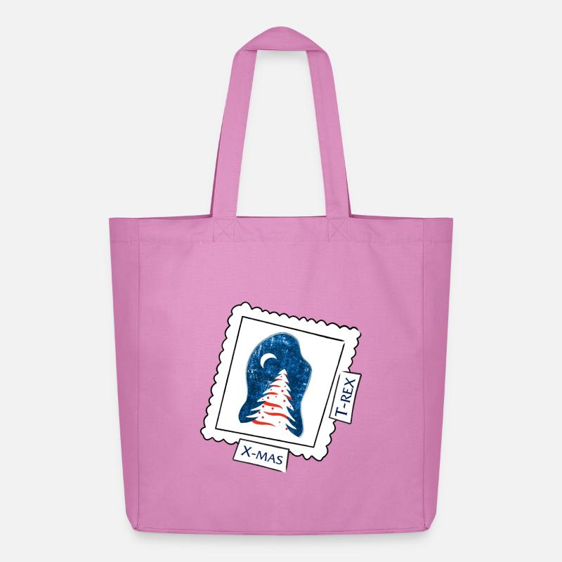 Noël vs. Trex - Tote bag Stanley/Stella Midweight recyclé - rose