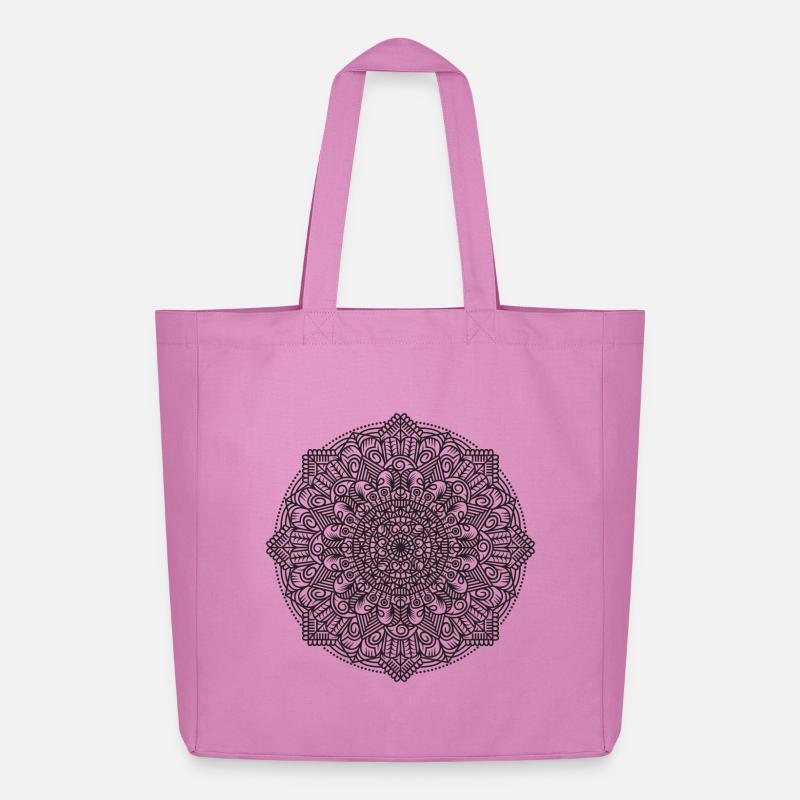 Mandala - Midweight recycelter Stoffbeutel von Stanley/Stella - Pink