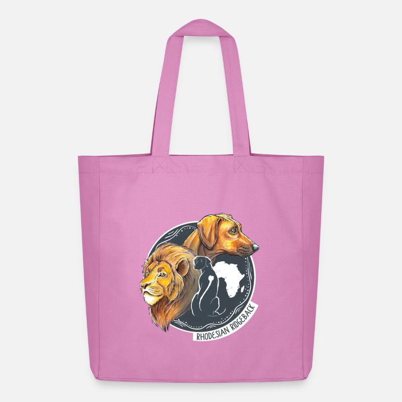 Rhodesian Ridgeback - Midweight recycelter Stoffbeutel von Stanley/Stella - Pink