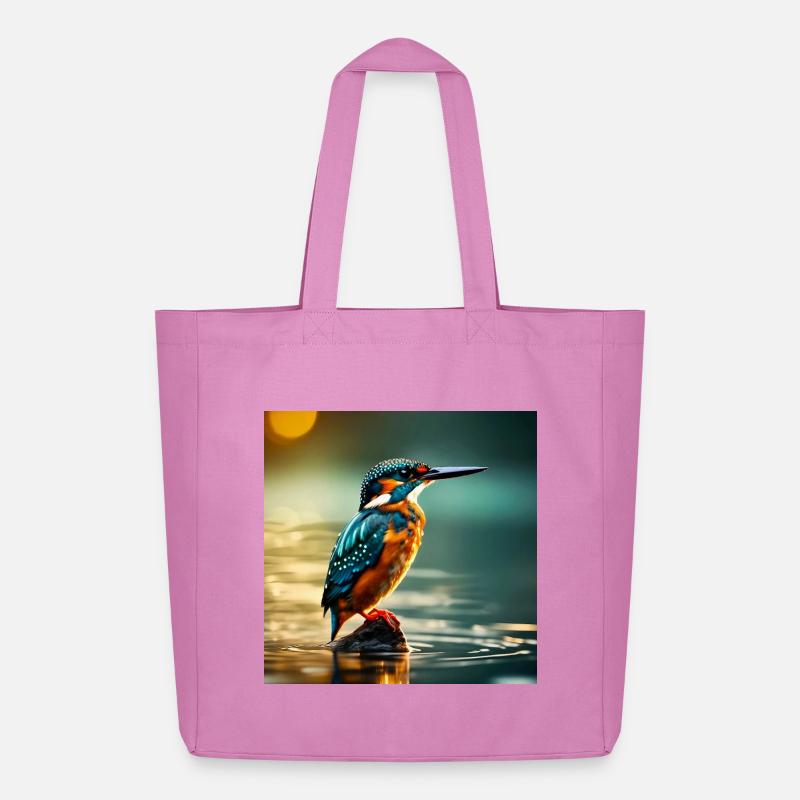 Eisvogel - Midweight recycelter Stoffbeutel von Stanley/Stella - Pink