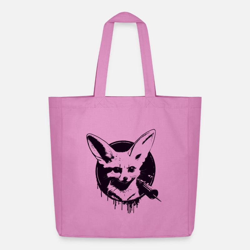 Fennek - Midweight recycelter Stoffbeutel von Stanley/Stella - Pink