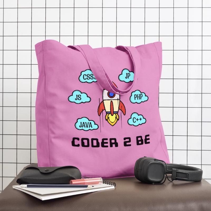 Open Source Developer Css C++ Php Java Coden Midweight recycelter Stoffbeutel von Stanley/Stella