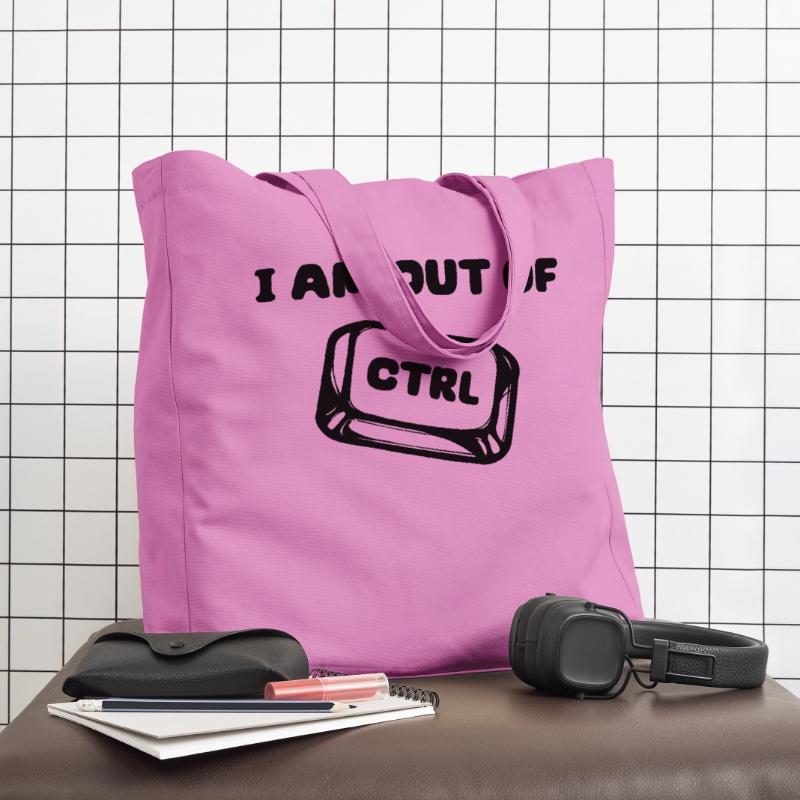 Softwareentwickler Developer Statement Code Debug Midweight recycelter Stoffbeutel von Stanley/Stella