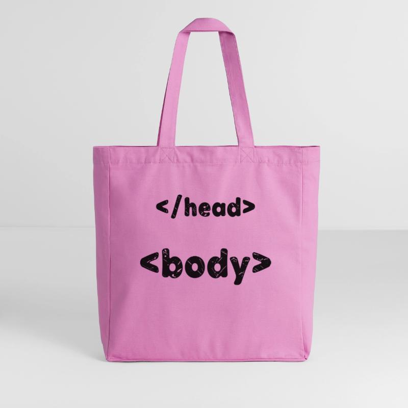 Code Developer Saying Debug Programmer Computer Midweight Recycled Tote Bag by Stanley/Stella