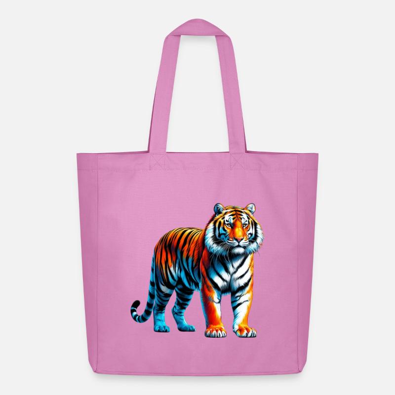 Tiger - Midweight recycelter Stoffbeutel von Stanley/Stella - Pink