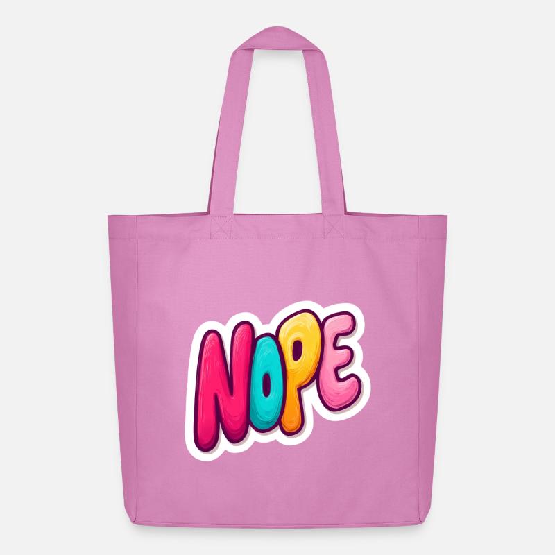 Nope - Midweight recycelter Stoffbeutel von Stanley/Stella - Pink