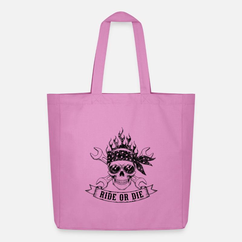 Ride or Die - Midweight recycelter Stoffbeutel von Stanley/Stella - Pink