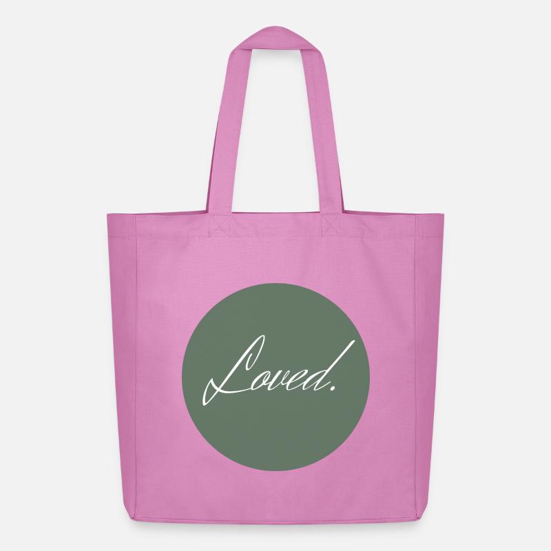 Loved - Midweight recycelter Stoffbeutel von Stanley/Stella - Pink