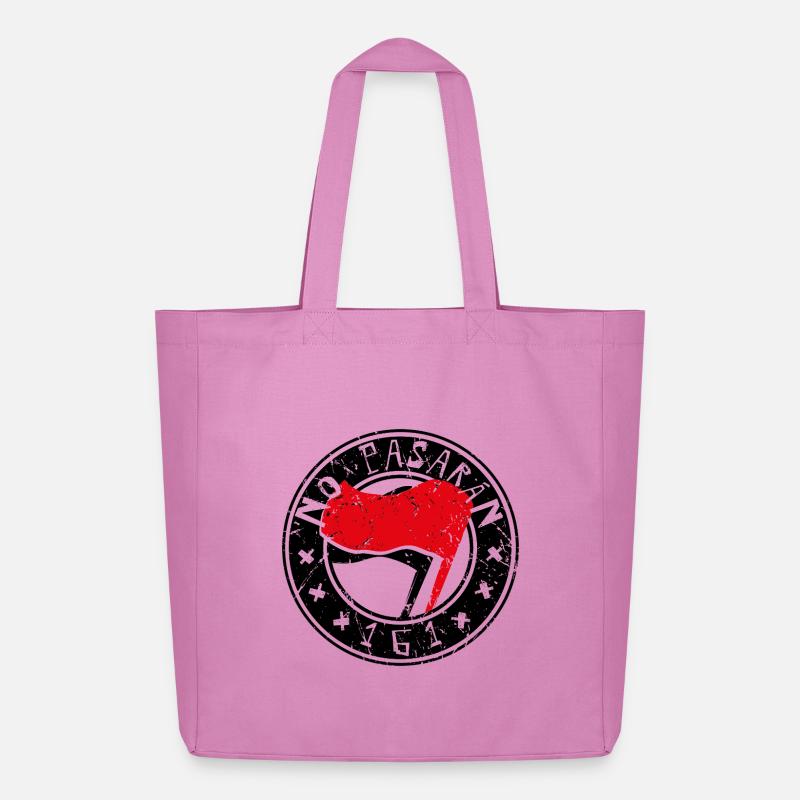no pasaran 161 logo - Midweight recycelter Stoffbeutel von Stanley/Stella - Pink
