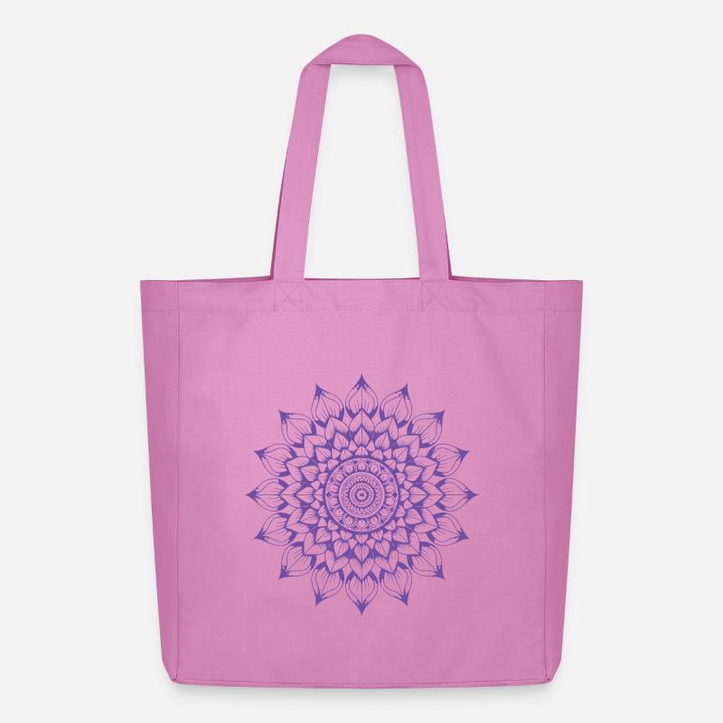 Mandala - Midweight recycelter Stoffbeutel von Stanley/Stella - Pink