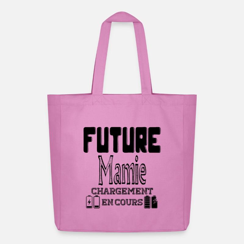 Future Granny Loading In Progress - Midweight Recycled Tote Bag by Stanley/Stella - pink