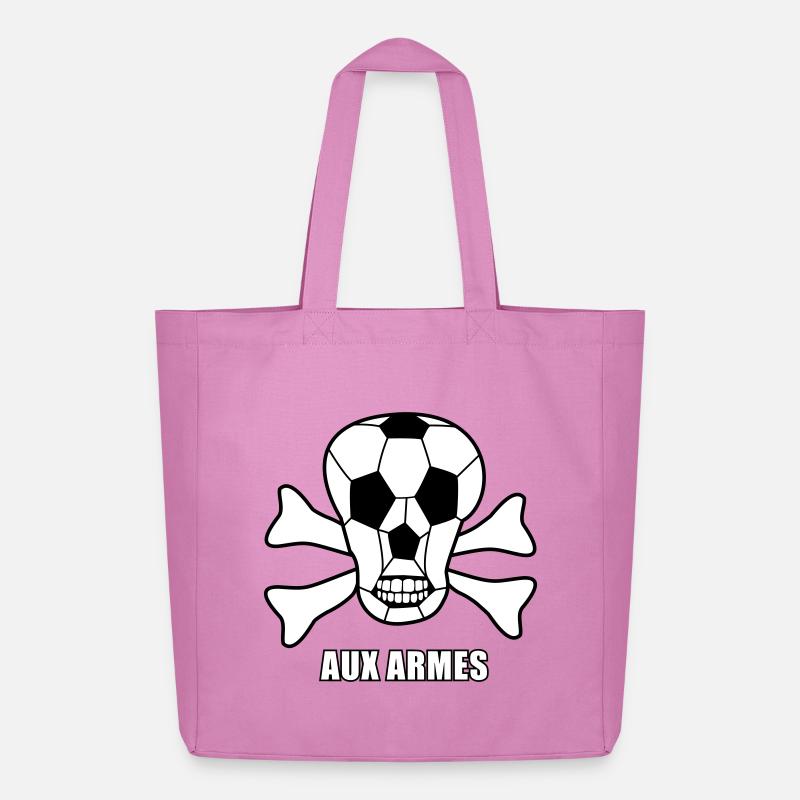 St Pauli Skull Ball - Midweight recycelter Stoffbeutel von Stanley/Stella - Pink