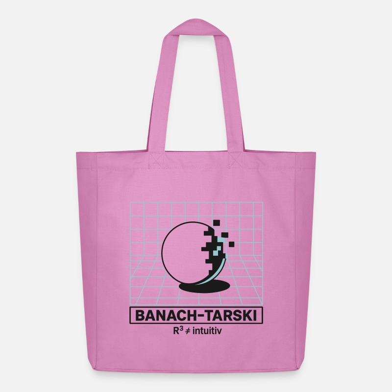 Banach-Tarski Breakdown - Midweight recycelter Stoffbeutel von Stanley/Stella - Pink