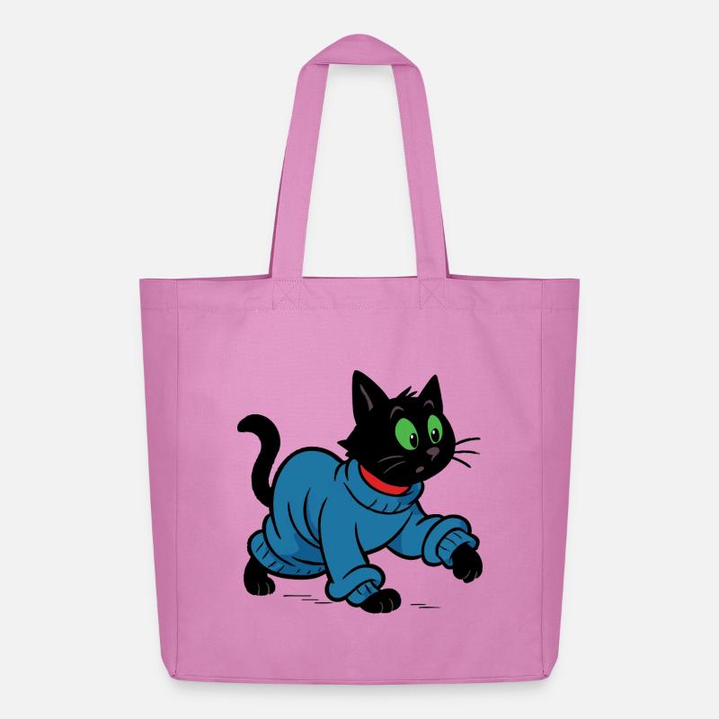 Meeko im übergroßen Pullover - Midweight recycelter Stoffbeutel von Stanley/Stella - Pink
