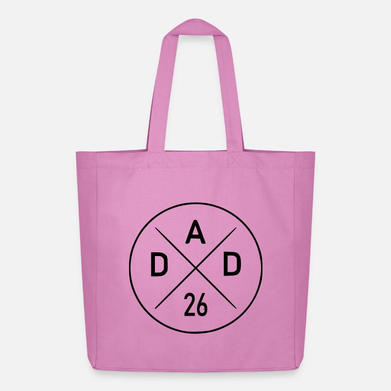 Dad 26 - Midweight recycelter Stoffbeutel von Stanley/Stella - Pink