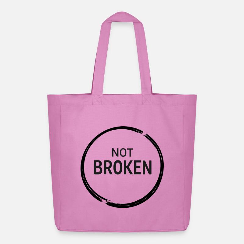 Not Broken Resilience Tee - Midweight recycelter Stoffbeutel von Stanley/Stella - Pink