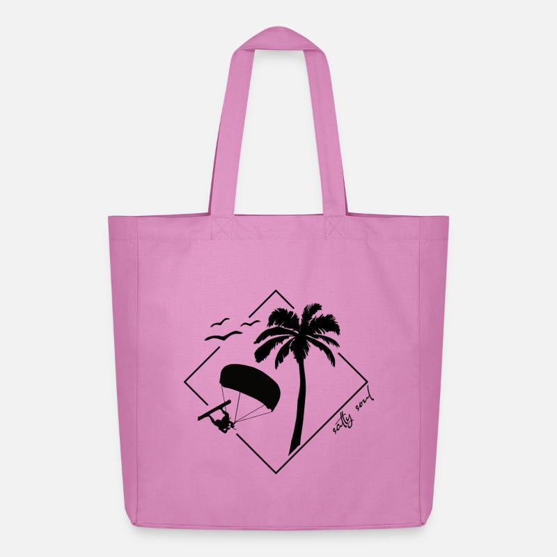Kite Vibes - Midweight recycelter Stoffbeutel von Stanley/Stella - Pink