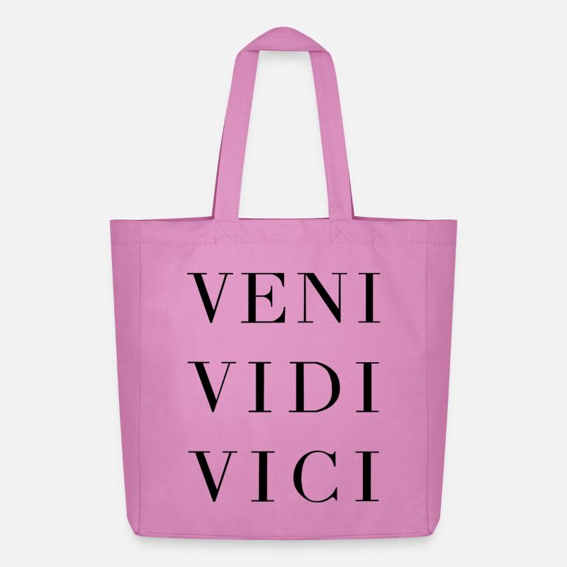 Veni Vidi Vici - Midweight recycelter Stoffbeutel von Stanley/Stella - Pink