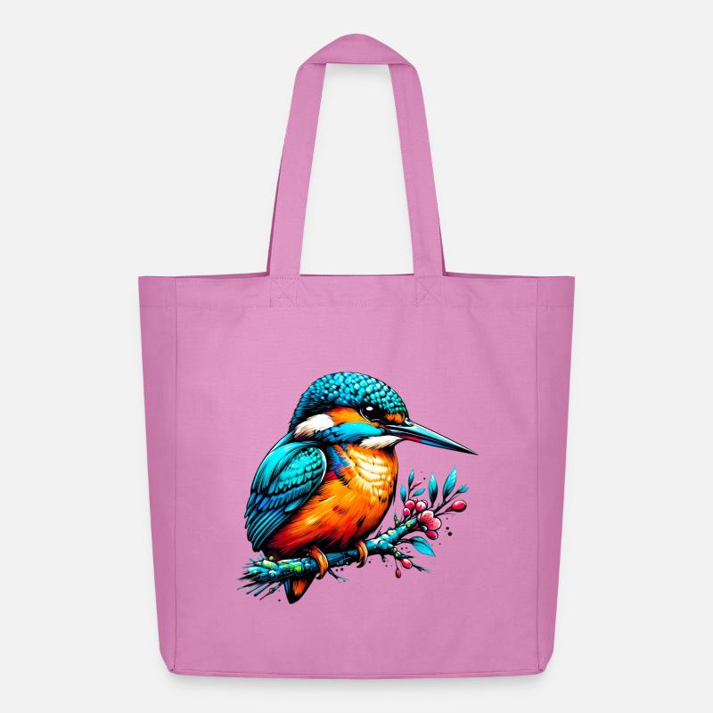 Eisvogel - Midweight recycelter Stoffbeutel von Stanley/Stella - Pink