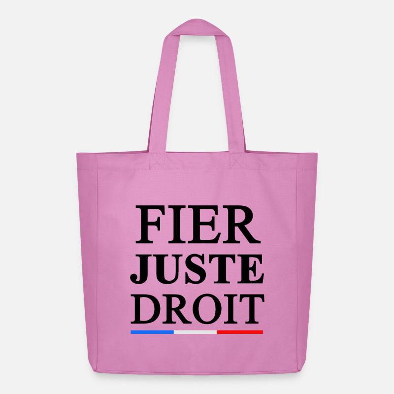 FIER_JUSTE_DROIT - Midweight recycelter Stoffbeutel von Stanley/Stella - Pink