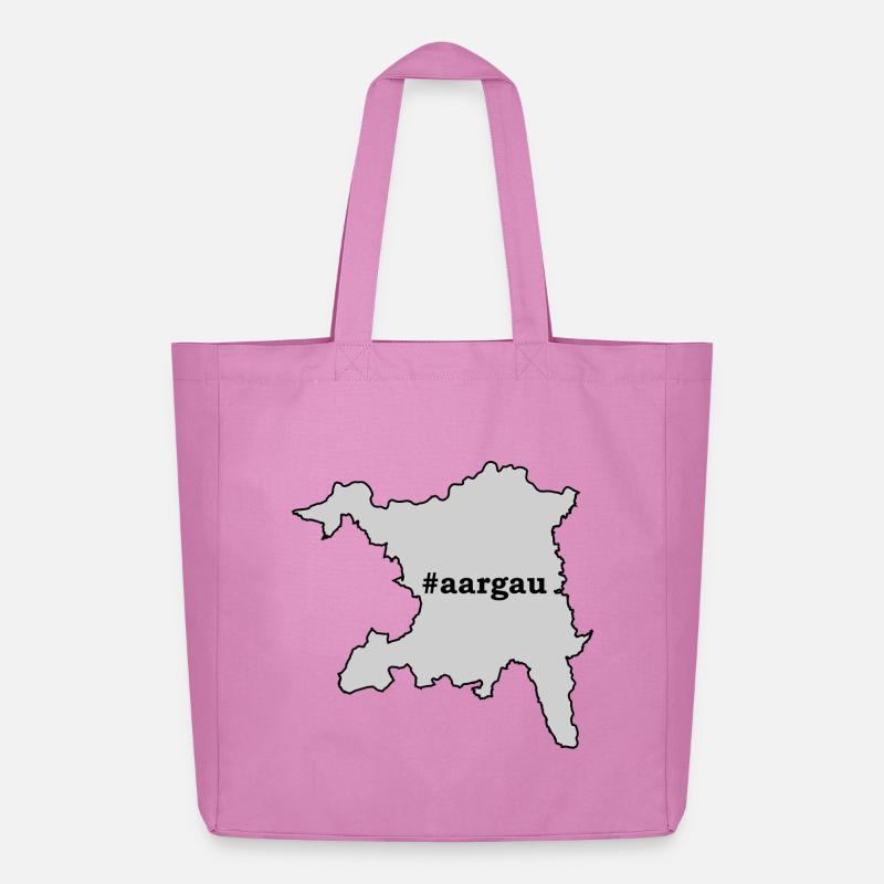 AG Aargau - Midweight recycelter Stoffbeutel von Stanley/Stella - Pink