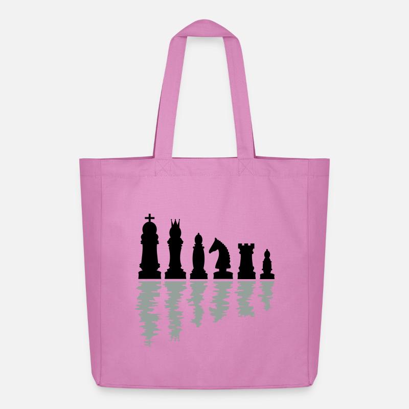 schach schachfiguren - Midweight recycelter Stoffbeutel von Stanley/Stella - Pink