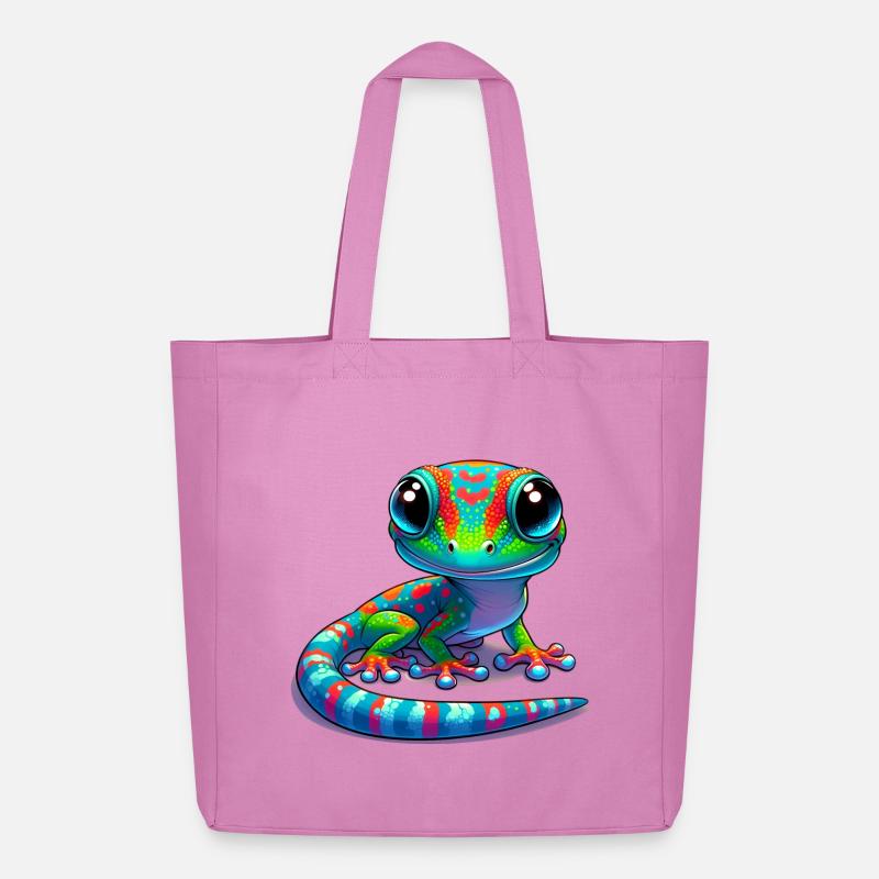 Gecko - Midweight recycelter Stoffbeutel von Stanley/Stella - Pink