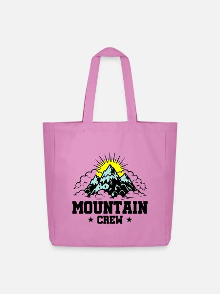 Mountain Crew Berge - Midweight recycelter Stoffbeutel von Stanley/Stella - Pink