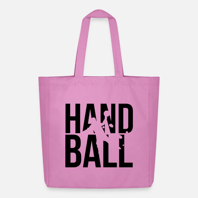 handball handbal - Midweight recycelter Stoffbeutel von Stanley/Stella - Pink