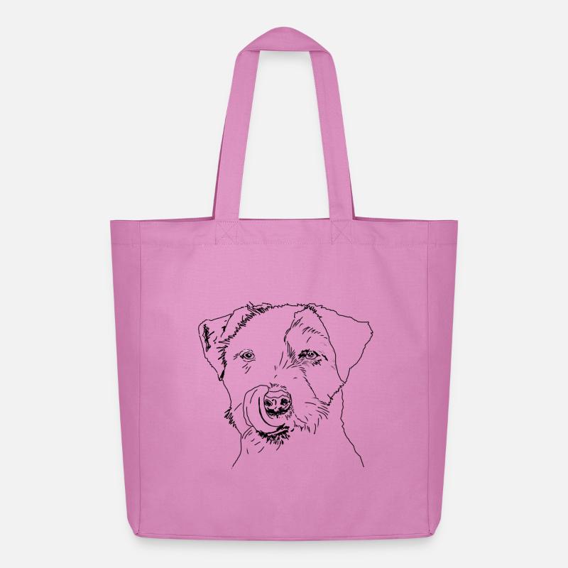 Terrier - Midweight recycelter Stoffbeutel von Stanley/Stella - Pink