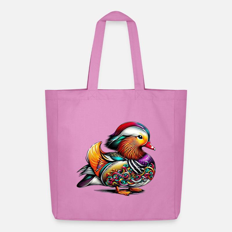 Mandarinente - Midweight recycelter Stoffbeutel von Stanley/Stella - Pink