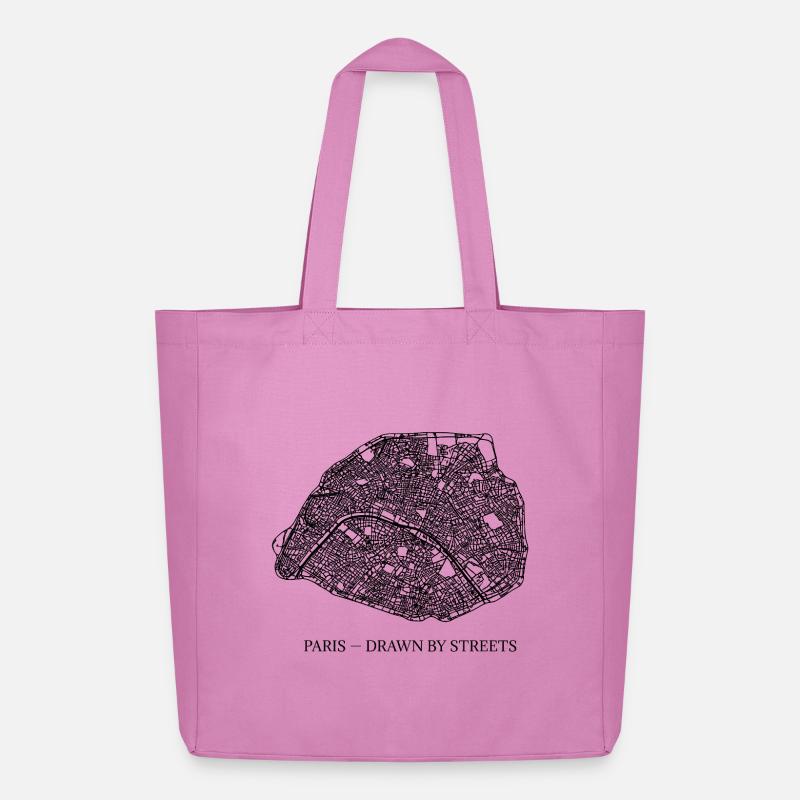 Paris - Midweight recycelter Stoffbeutel von Stanley/Stella - Pink