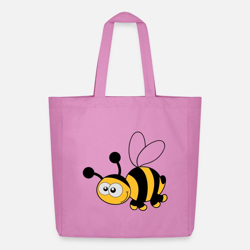 Biene - Bienchen - Sumis - Midweight recycelter Stoffbeutel von Stanley/Stella - Pink
