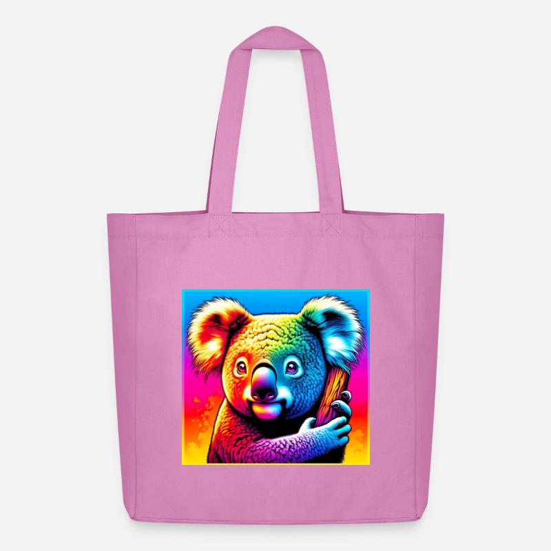 Koala - Midweight recycelter Stoffbeutel von Stanley/Stella - Pink