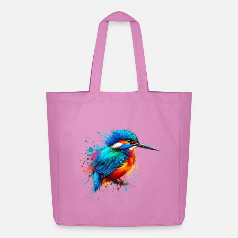 Eisvogel - Midweight recycelter Stoffbeutel von Stanley/Stella - Pink