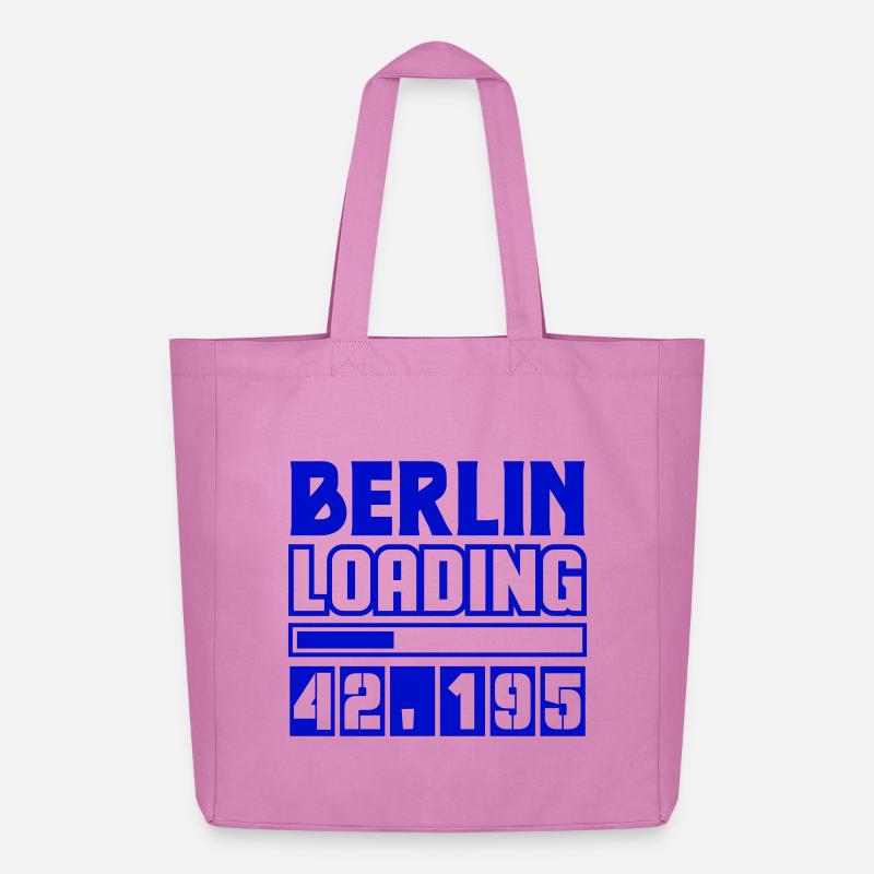 Berlin Loading Marathon  - Midweight recycelter Stoffbeutel von Stanley/Stella - Pink