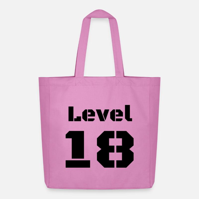 Level 18 - Midweight recycelter Stoffbeutel von Stanley/Stella - Pink