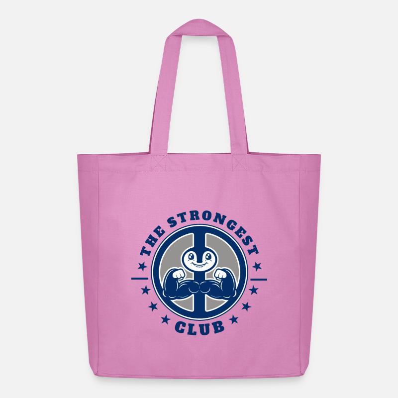 Friedensbewegung - Midweight recycelter Stoffbeutel von Stanley/Stella - Pink