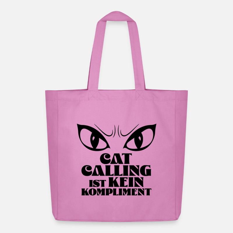 Catcalling ist kein Kompliment! - Midweight recycelter Stoffbeutel von Stanley/Stella - Pink