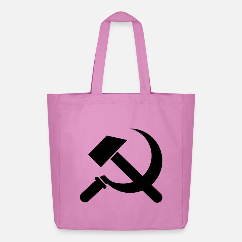 Kommunismus - Midweight recycelter Stoffbeutel von Stanley/Stella - Pink